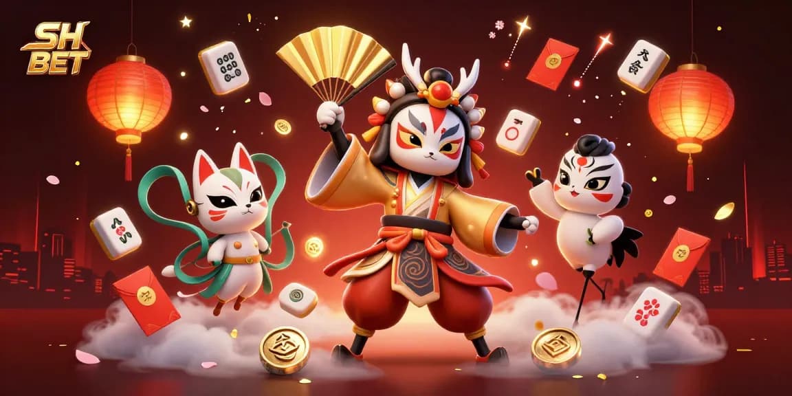 Engage with SH BET for immersive gambling experiences featuring vibrant characters and game elements.