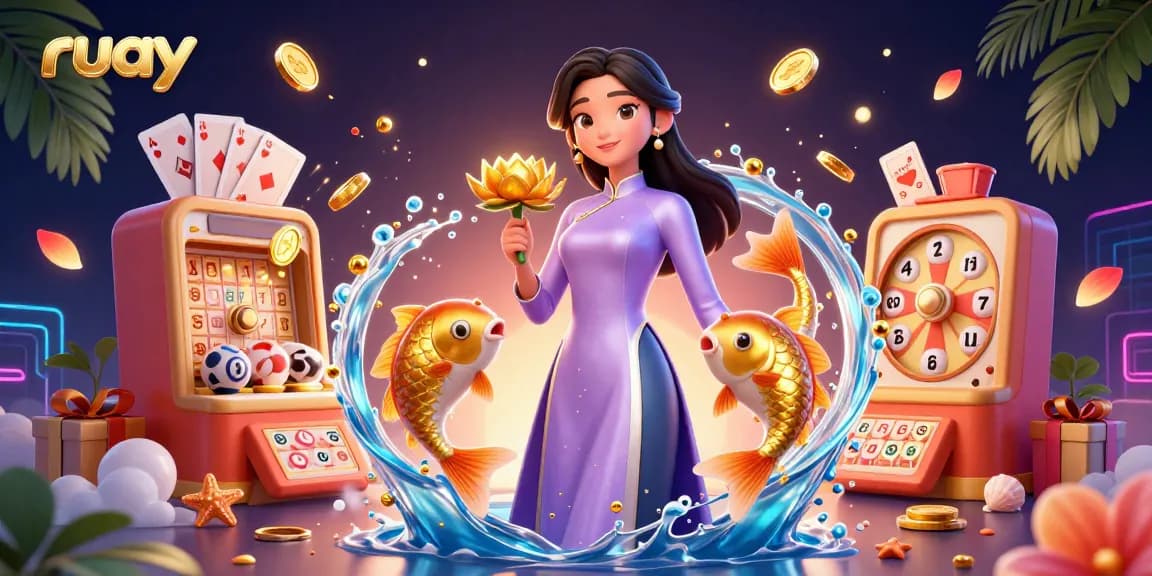 สัมผัสความตื่นเต้นของลอตเตอรี่ ruay ด้วยภาพที่สดใสและองค์ประกอบเกมที่มีชีวิตชีวา
