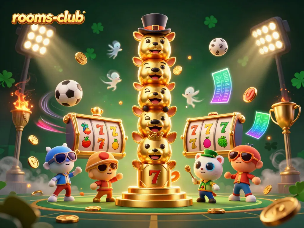 Mainkan permainan slot dengan "rooms-club" melalui simbol keberuntungan yang meriah dan pengalaman mendebarkan.