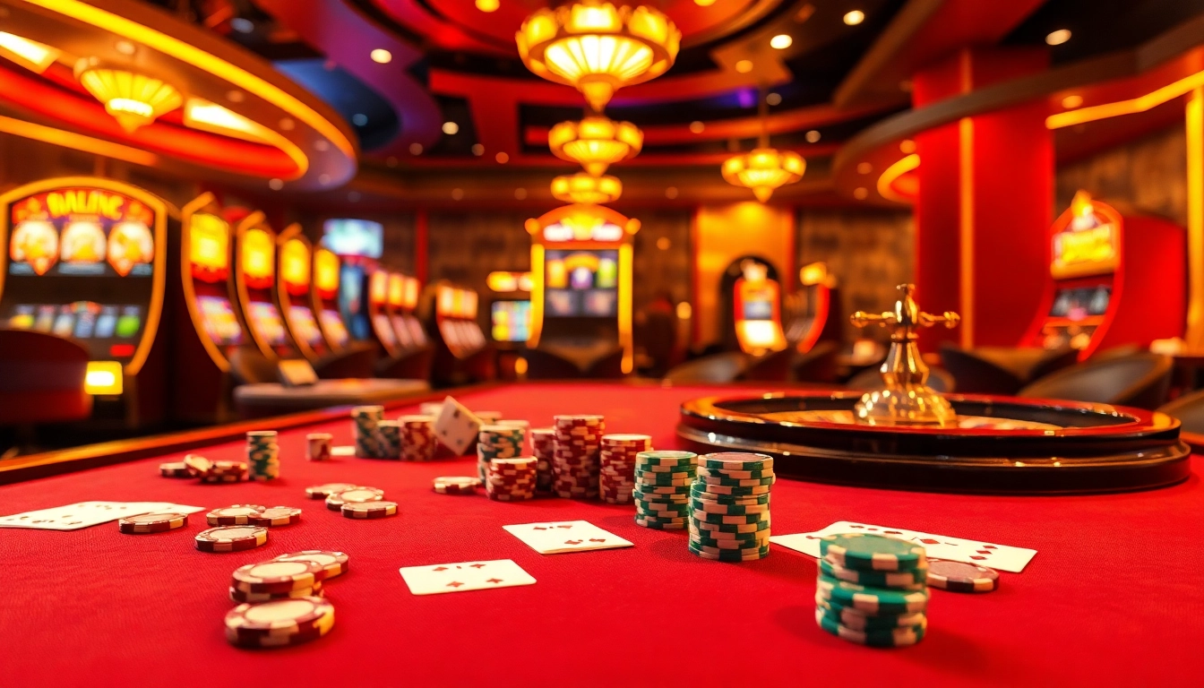 Engaging scene of casino gaming with adult-themed sex games elements in focus.