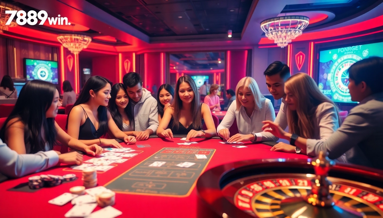 Play exciting games at nhà cái 789win with vibrant tables and engaging players.