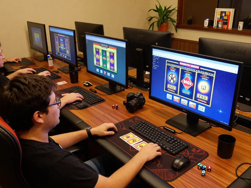 Engage strategically with aman788 slot gacor in a warm home gaming setup.