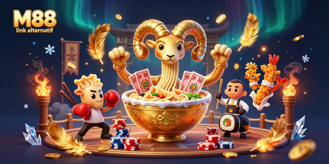 Engage with the thrilling M88 link alternatif while experiencing vibrant casino dynamics in a 3D adventure.