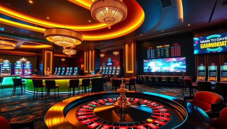 Experience luxury gaming at MM88 TODAY with roulette interactive players and vibrant atmosphere.