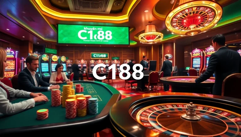 Experience the excitement of khuyến mãi C168 promotions with vibrant casino action.