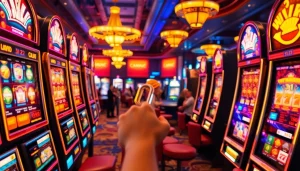 Menangkan jackpot besar dengan slot gacor dan suasana kasino yang meriah.