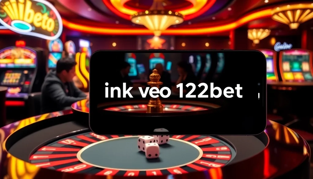 Experience thrilling games with ink vao 12bet at a vibrant casino table.