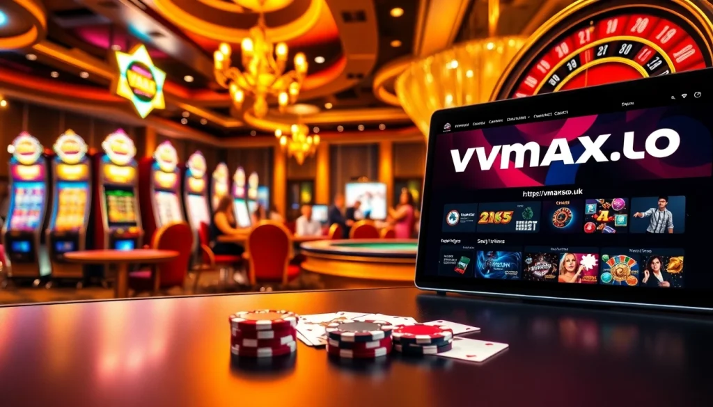 Experience thrilling gameplay at https://vmaxso.uk/ with vibrant casino tables and exciting poker action.