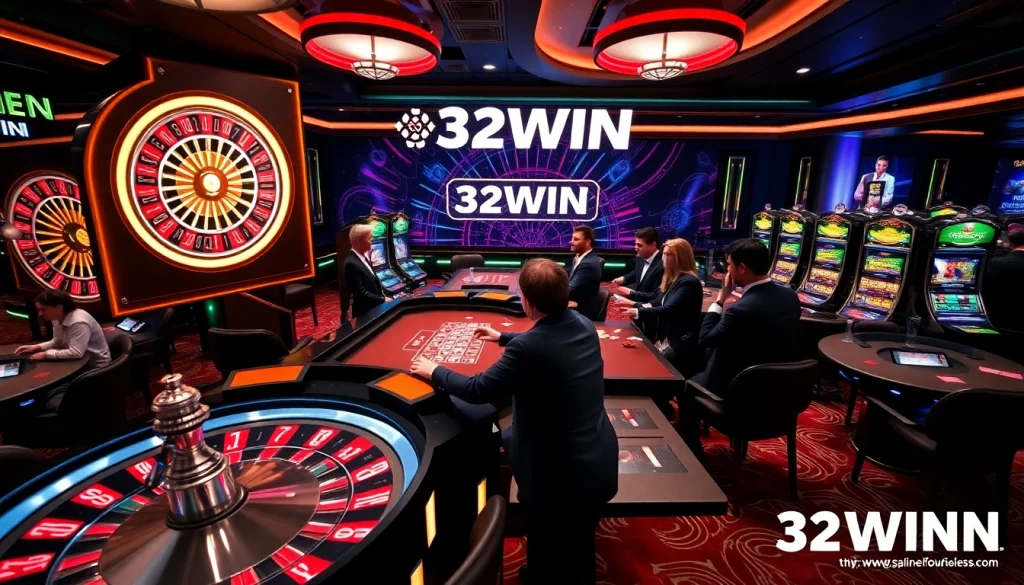 Experience the thrill of online gambling at https://32win.football/ with lively casino games and vibrant interactions.