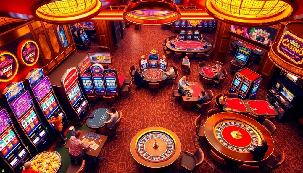 Experience the thrill of birutoto with vibrant casino games, slot machines, and excited players.