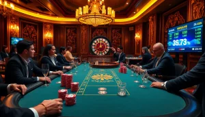 Exciting poker action featuring NOHULIVE tables and vibrant gaming elements.