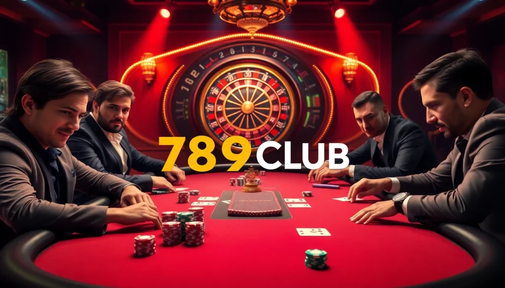 Play poker at 789club.quest and experience an exciting casino atmosphere with vibrant games.