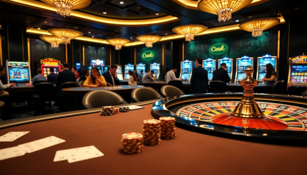 88i nhà cái offers an exhilarating casino atmosphere with poker tables and roulette wheels.